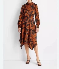 Future Collective Dress Kahlana Brown Black Wedding Cocktail Preppy Size 1X