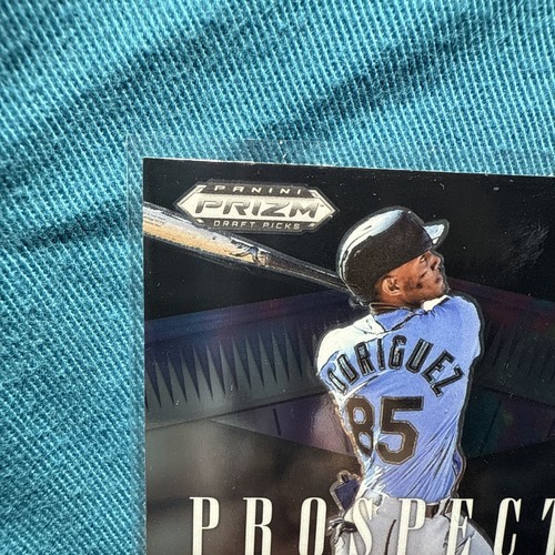 2021 Panini Prizm Draft Picks Prospects #P-JR Julio Rodriguez RC - Imagen 2 de 10