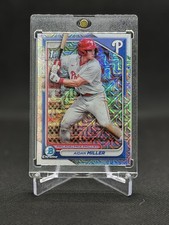 2024 Bowman - Chrome Prospects Aidan Miller #BCP-27 Mojo Refractor (RC)