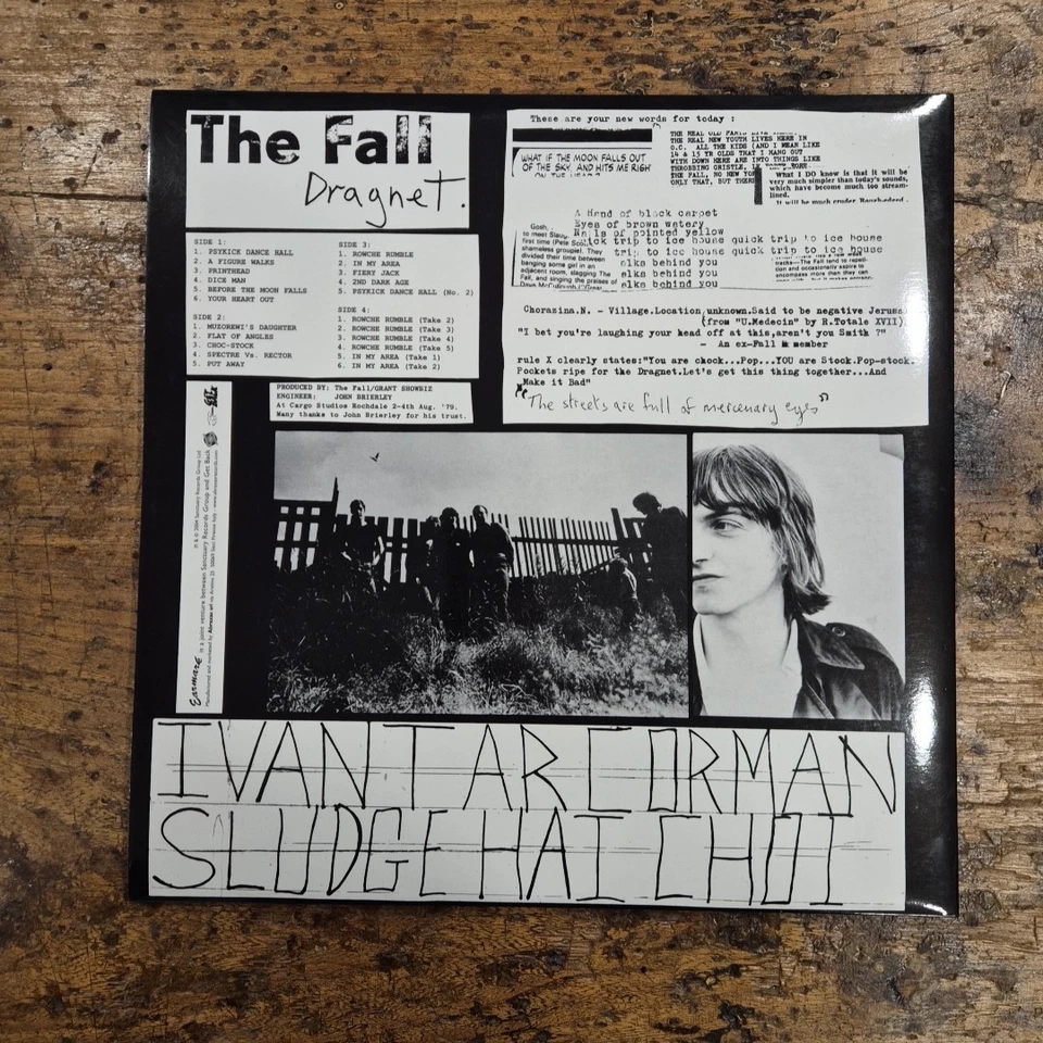LP The Fall - Dragnet 40036 Musica Rock Alternative New Wave Vinile - Immagine 2 di 4