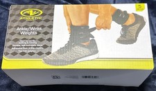 Athletic Works Ankle / Wrist Weights 2 - 5 Lb. Weights - NEW FREE SHIPPING