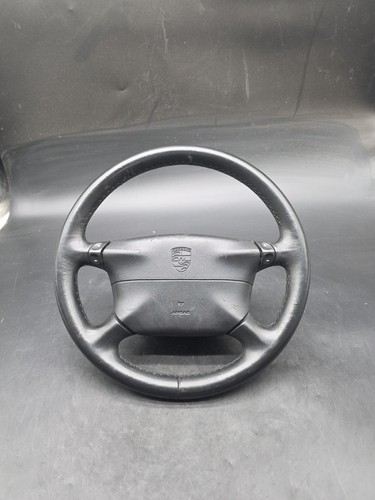 1999 - 2004 PORSCHE 911 996 BOXSTER 986 STEERING WHEEL LEATHER TIPTRONIC L5-897 - Picture 2 of 24