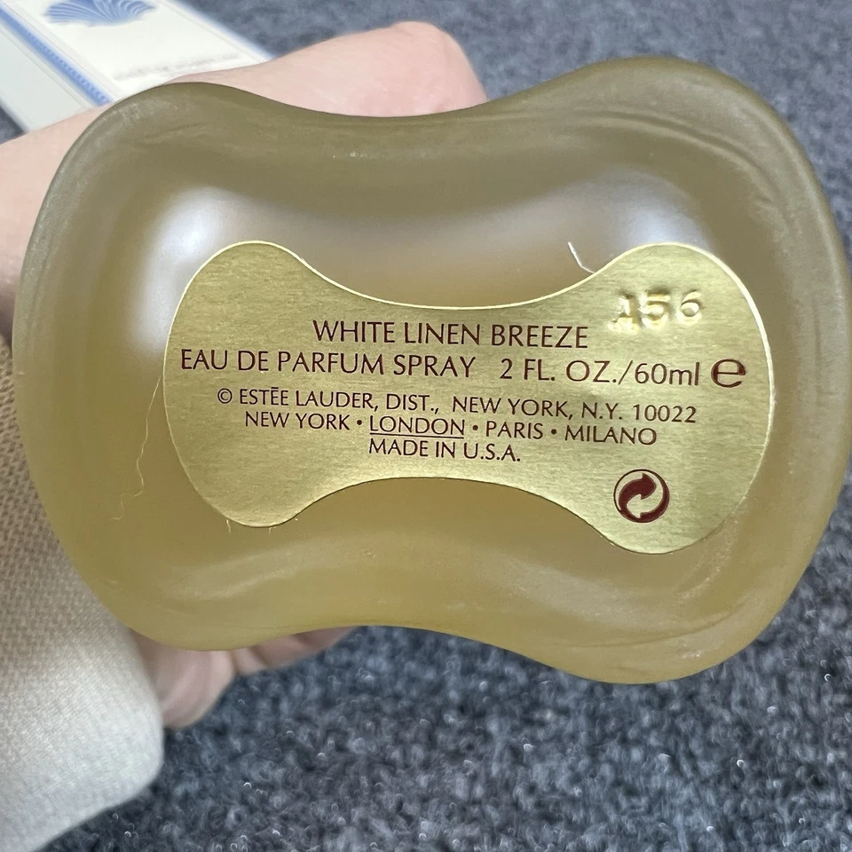Vintage 2006 Estee Lauder Brisa de Linho Branco Eau de Parfum 60ml Com Caixa Rara - Imagem 4 de 4