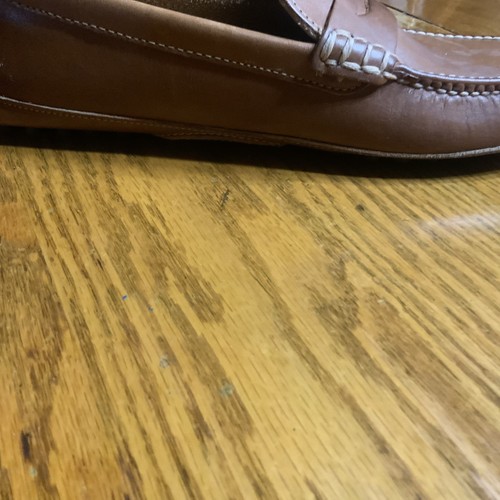 Cole Haan Men's Size 10M #C12134 Tan Leather Driving Penny Loafers Comfort Style - Picture 7 of 8
