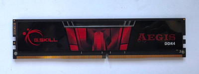 G.Skill Aegis 16GB DDR4-2666 F4-2666C19S-16GIS, PC-RAM
