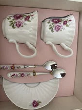 Joseph Seth Tableware Set of 2 With Spoons
