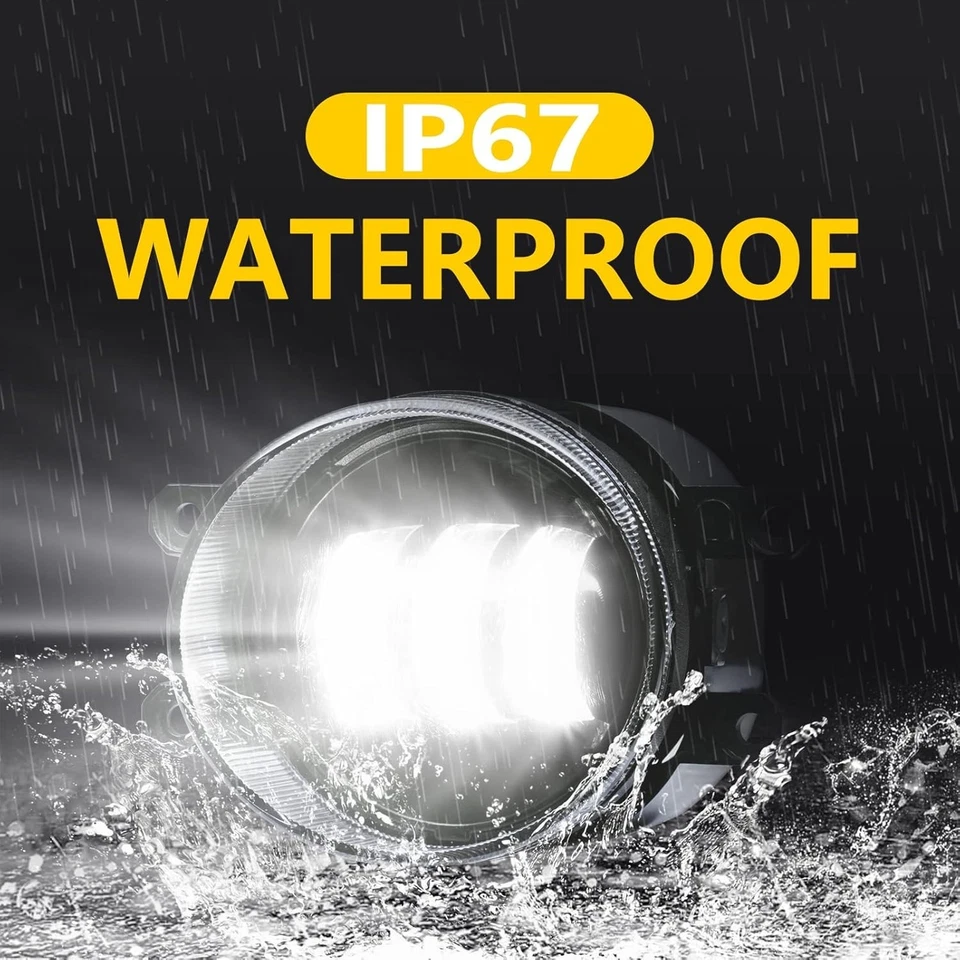 Faros antiniebla DRL para Toyota Tacoma 2016-2023 Tacoma faros antiniebla bombillas Foto 2 de 4