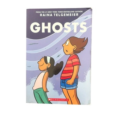 Ghosts: A Graphic Novel by Raina Telgemeier Young Adult Book 