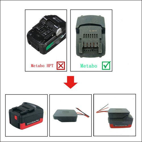 Upgrade Your DIY Setup with For Metabo 18V Battery Adapter Reliable Solution - Picture 16 of 16