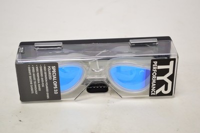 NEW TYR Swim Goggles Special Ops 3.0 Polarized Blue Adult