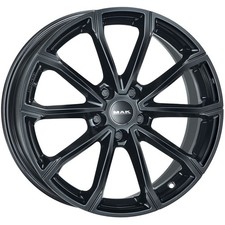 CERCHIO IN LEGA PER SEAT LEON 7,0J17" 5X112 40 57,10 MAK DAVINCI GLOSS BLACK 01