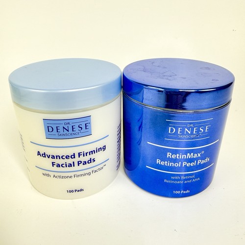 Dr. Denese RetinMax Retinol Retinoate AHA & Firming Facial Pads 100 Pads Each