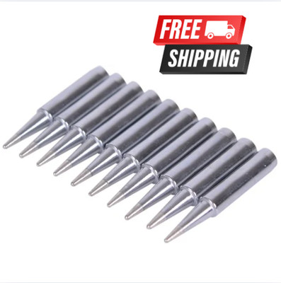 10Pcs 900M-T-B Replacement Soldering Iron Tips for Radio Shack, TENMA, ATTEN, QU