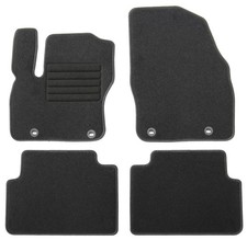 Fußmatten Set für Ford Kuga MK1 2008-2011 Autoteppiche mit 100% Passform Schwarz