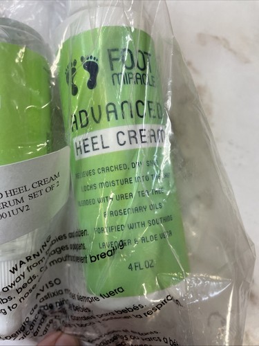 New Foot Miracle 2 Oz Callus Serum And 4 Oz Heel Cream - Picture 2 of 3