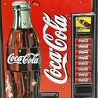 Coca-Cola Vending Machine Coin Piggy Music Bank Vintage
