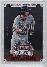 2015 Stars and Stripes Longevity Parallel Ruby /199 Nick Banks Nicholas #77 0l2