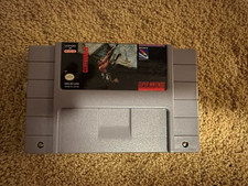 Authentic Cliffhanger Super Nintendo Game SNES