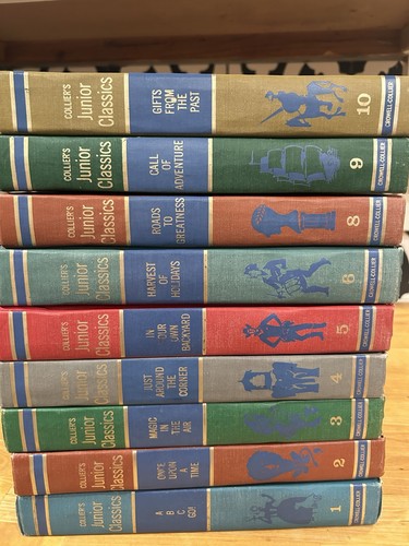 Collier's Junior Classics Young Folks Shelf of Books Set, Vol 1-10 Missing #7 - Picture 7 of 7