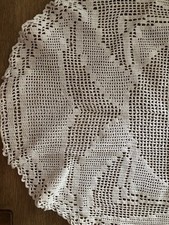 Mitteldecke Baumwolle Gehäkelt