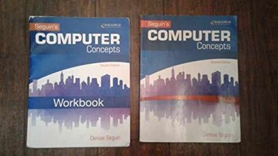 Computer Concepts Text - Paperback, by Seguin - Very Good