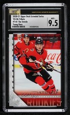 2020-21 Extended Series 2005-06 Upper Deck Tribute Tim Stutzle CSG 9.5 Rookie RC