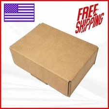 9 x 6 x 3 Thick Premium Brown Boxes No Tape Required Fast Shipping 9x6x3