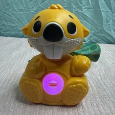 Fisher Price Linkimals Boppin Beaver Musical Interactive Developmental Working