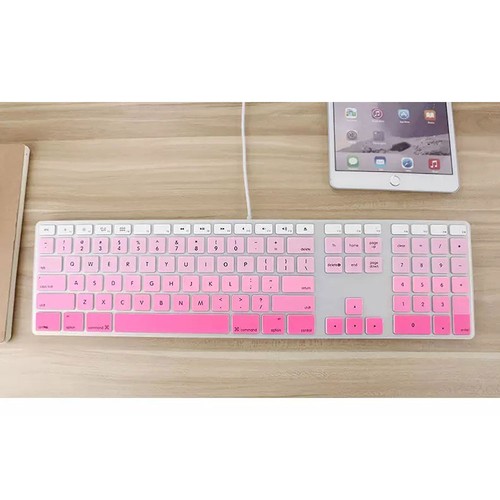 For Apple Wired Keyboard with Numeric keypad MB110LL/B A1243 Silicone Skin Cover - Picture 4 of 44