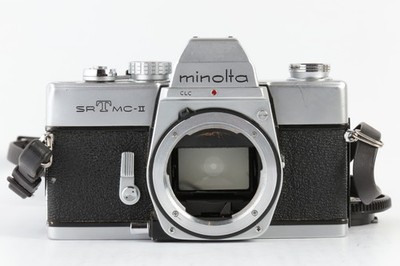Minolta SRT MC-II Gehäuse chrom SHP 303747