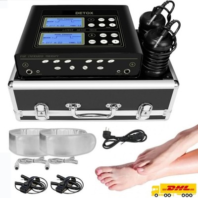 Body Detox Maschine Ion Array Fußbad Spa Reinigen Ionic Taillengurt Entgift