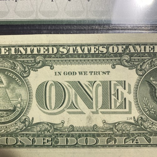 💎 1999 FRB San Francisco $1 Star / Replacement Bank Note Gem Unc 66 EPQ PMG - Picture 4 of 4
