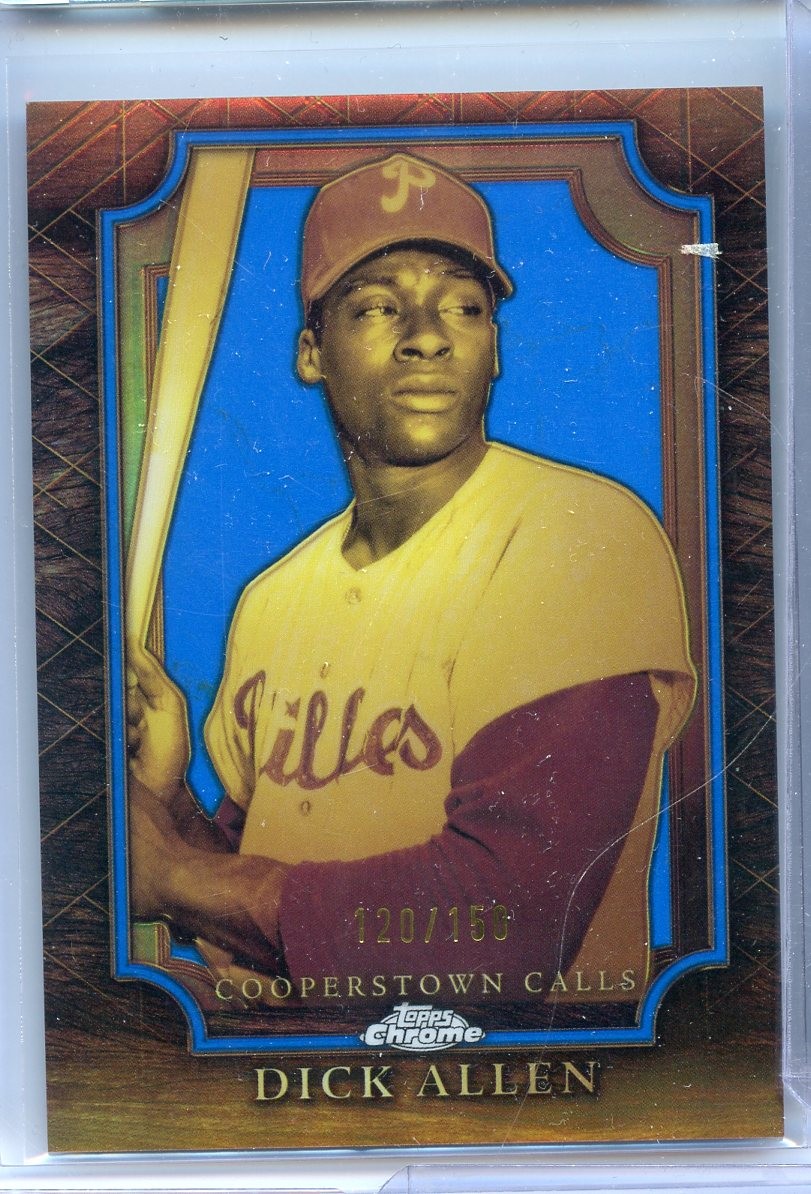 2025 Topps Chrome Cooperstown Calls - Blue Refractor 120/150 Dick Allen