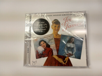 Two Classic Holiday Albums from Joni James BRAND NEW SEALED Merry Christmas
