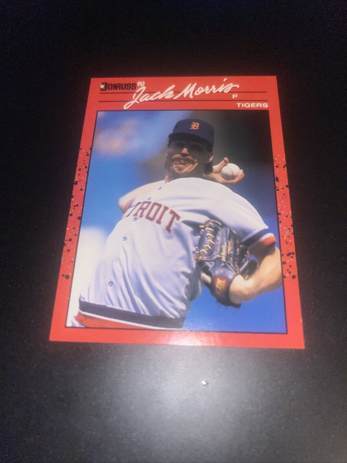 1990 DONRUSS JACK MORRIS #639 Detroit Tigers