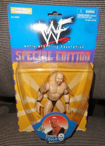 WWE WWF STONE COLD STEVE AUSTIN ACTION WRESTLING FIGURE SPECIAL EDITION in BOX