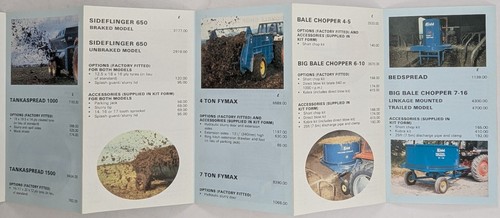 Original Kidd Farm Equipment Price List Booklet, December 1989 - Picture 4 of 7