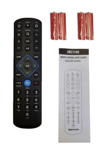 New spectrum remote control urc1160 w 2aabattery ebay