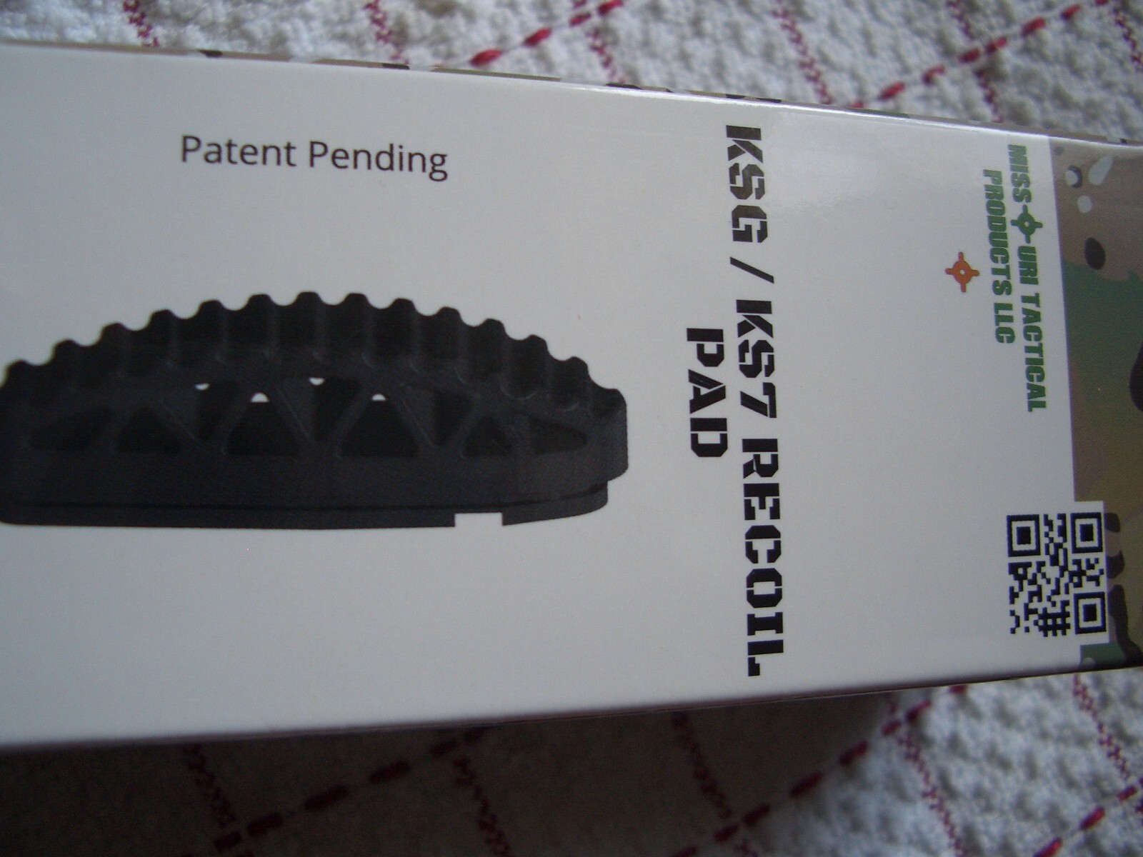 KSG / KS7 Recoil pad for Keltec rifle made by Missouri Tactical