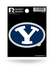 BYU Cougars 3" x 2" Die-Cut Decal Window, Car or Laptop