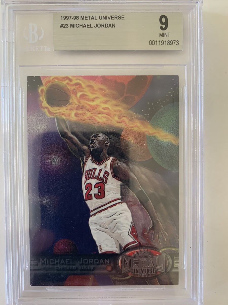 マイケル・ジョーダン 1997-98 l Universe 1997-98 Metal Universe - Michael Jordan #23 for sale | eBay