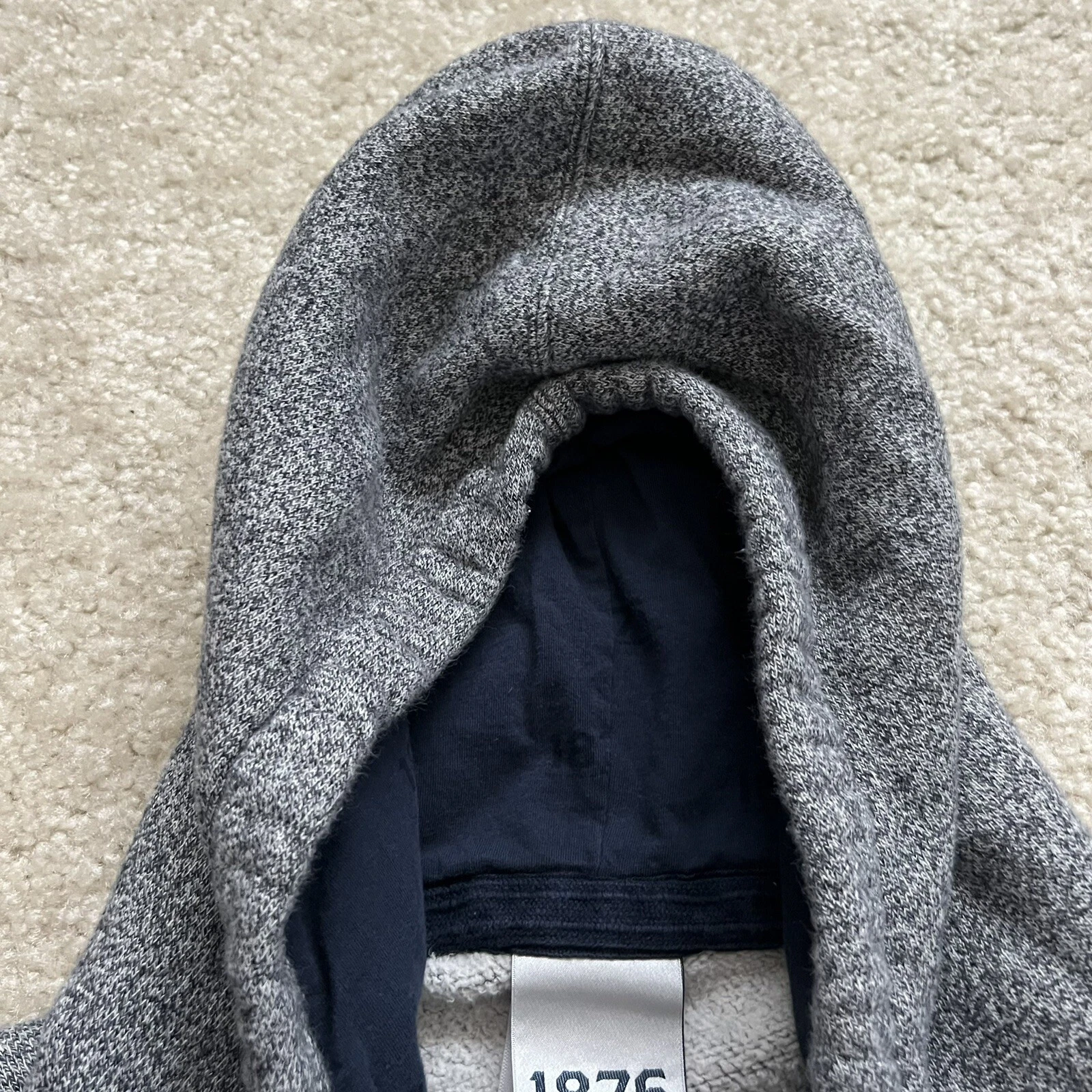 VETEMENTS Felpa con cappuccio 1876 Apparel 1876.CO Timberline Colorado unisex grande blu