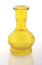 Nouveau vase de exotic Jaune décoratif pour chicha narghilé pyramide MEDIUM 