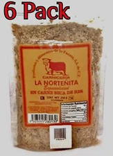 X6 LA NORTENITA CARNE SECA DE RES MACHACADO  DESHEBRADA 250g C/U BREAKFAST 🐄