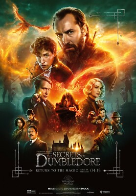 Fantastic Beasts The Secrets Of Dumbledore movie poster (l) - 11'' x 17''