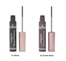 CANMAKE TOKYO Metalook Mascara 4.0g - 01 Black/ 03 Sweet Black From Japan