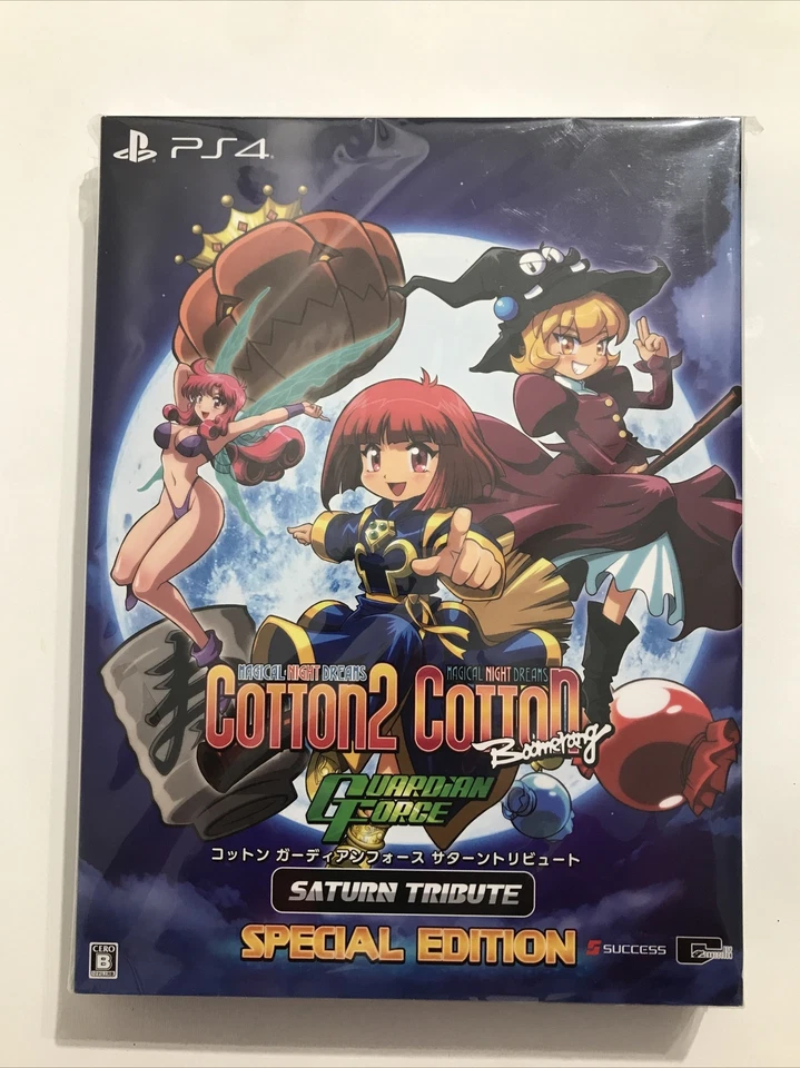 Cotton 2 Guardian Force Saturn Tribute Special Edition Sony PlayStation 4 Neuf - Photo 1/2
