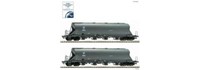 Fleischmann 849002, 2Tlg. Set Staubsilowagen, Kvg, Neu & Ovp, N