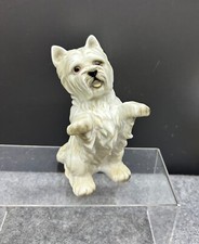 Harvey Knox HK D234A Large Westie White West Highland Terrier Dog Figurine