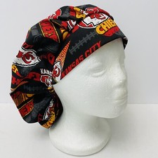 surgical/medical cap, bouffant - NFL Kansas Chiefs